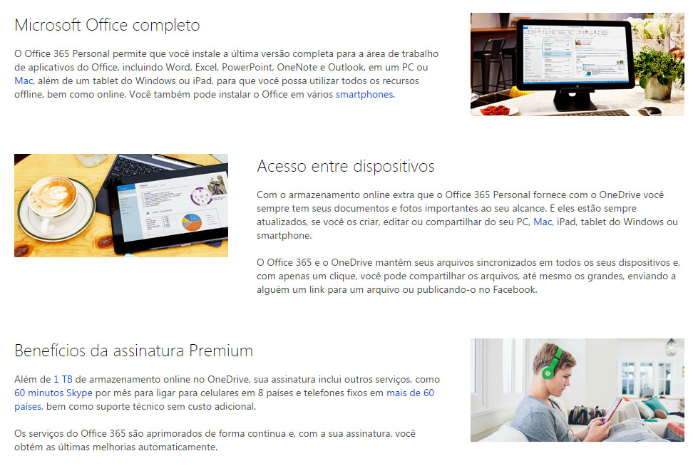 OFERTA DO DIA  Office 365 Personal + 1 TB de armazenamento no