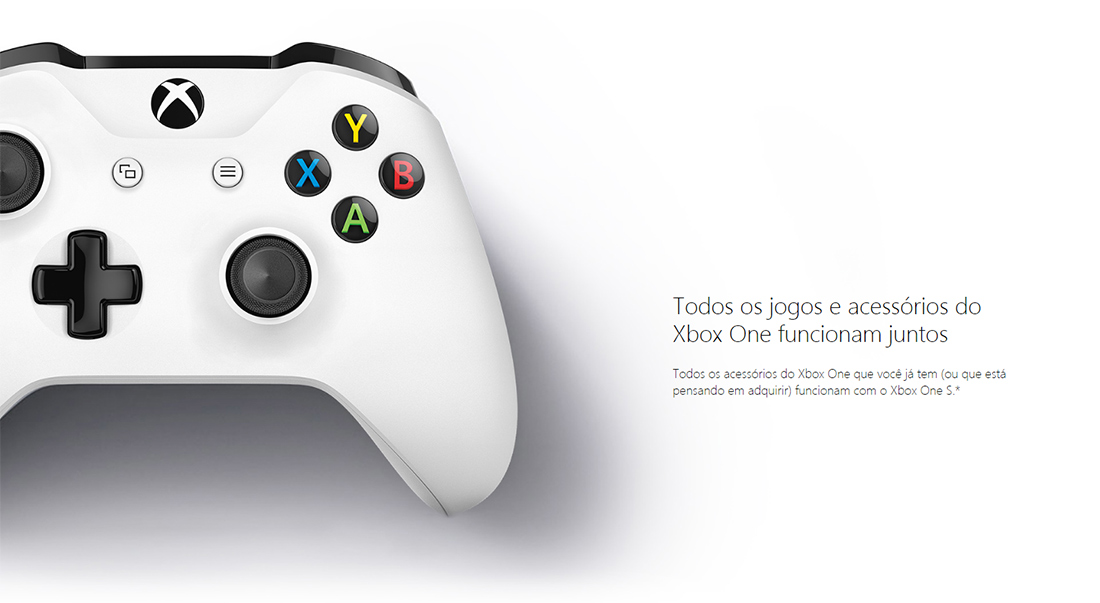 Console Microsoft Xbox One S 1TB 2 Controles 234-00603