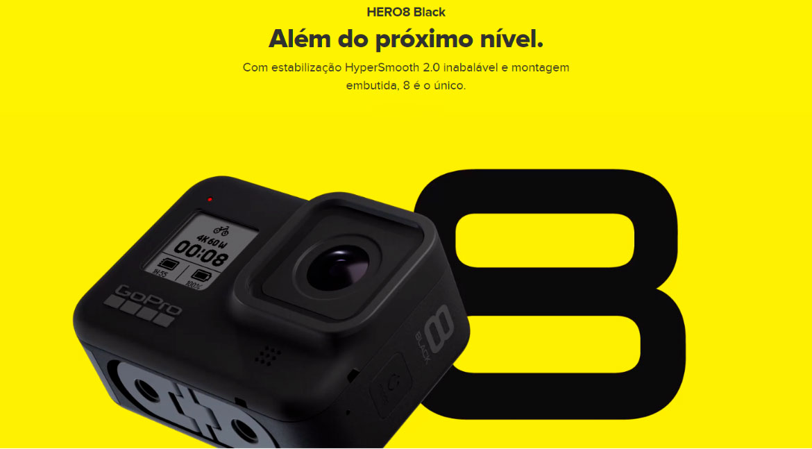 GoPro HERO8 Black バッテリ×4 microSDセット GoPro Hero 8 Black Bundle Kit 12 Mega Pixels com HDR Gravação em