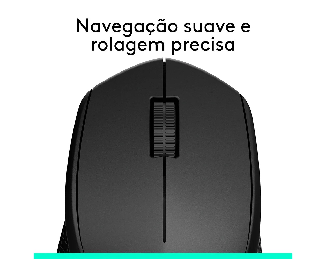 Detalhe do Scroll do Mouse Logitech M280