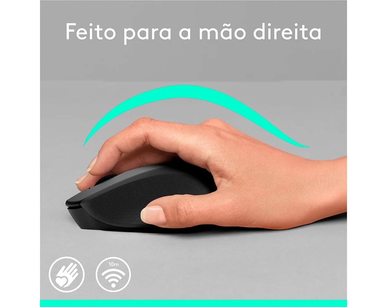 Design Ergonômico do Mouse M280