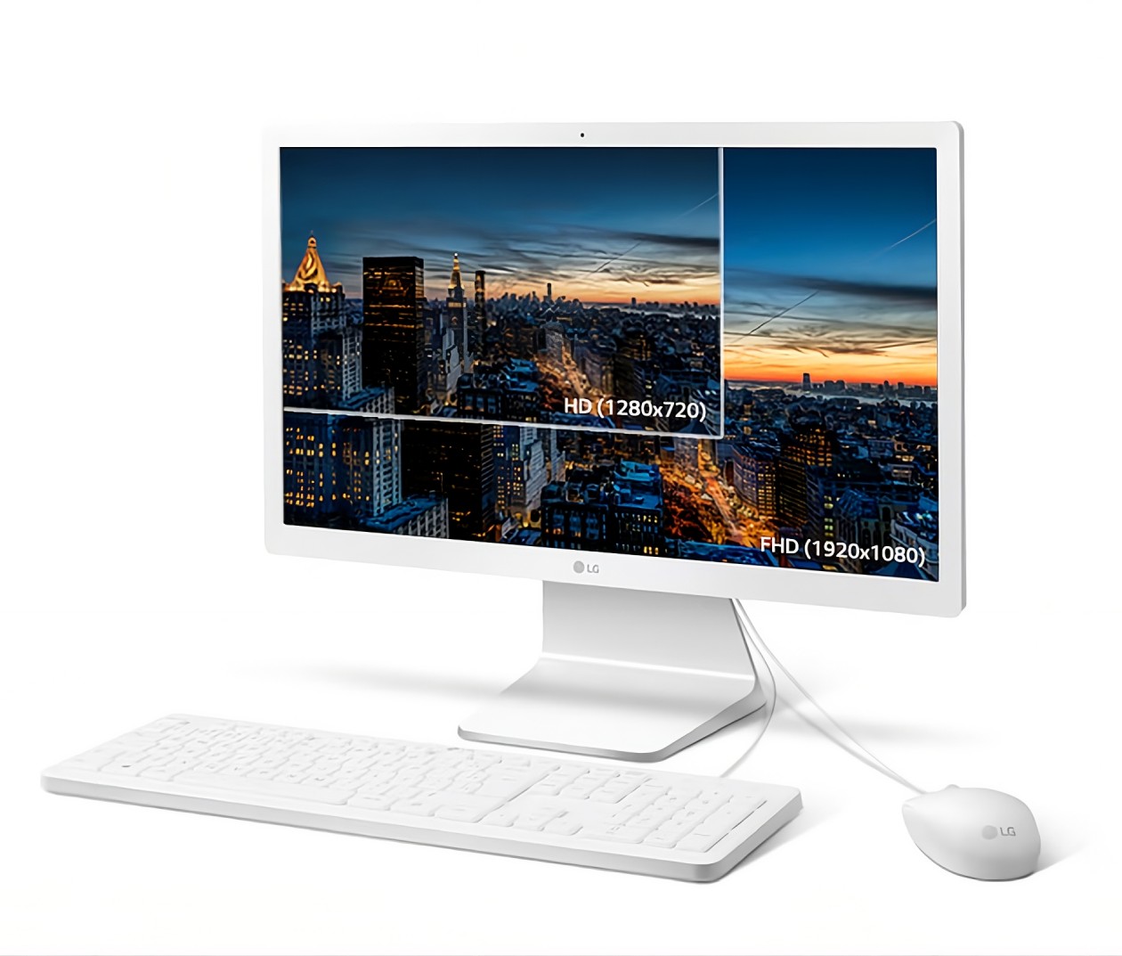 Detalhe da Tela IPS Full HD LG