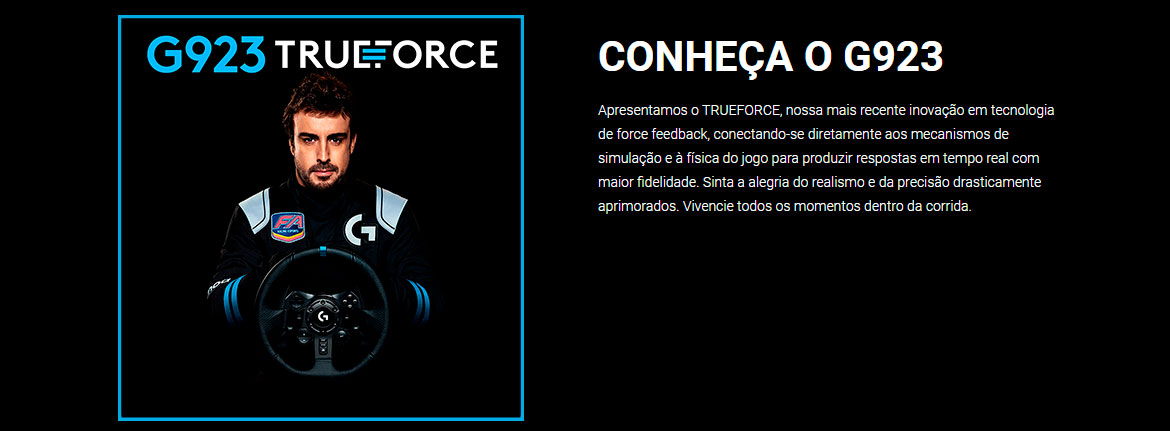 Volante Logitech G923 TRUEFORCE é anunciado para PS4 e PS5 - PSX Brasil