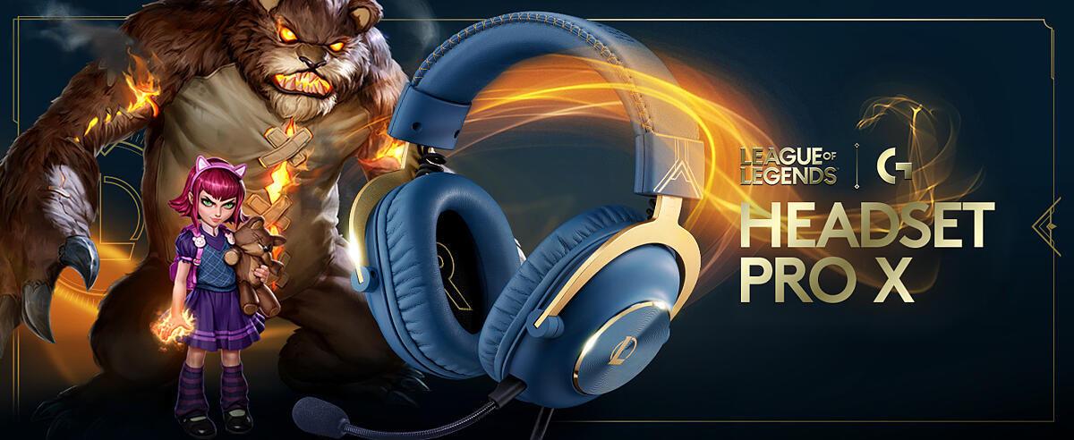 Headset PRO X Gaming League of Legends Edition