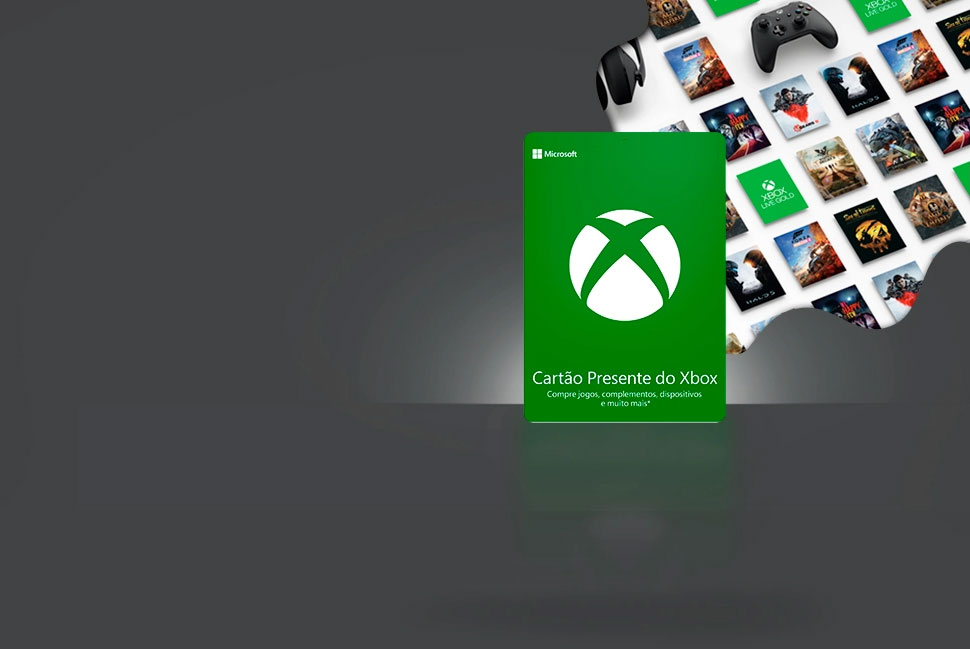 Comprar Cartão Presente Pré Pago Xbox Live R$ 50 Reais
