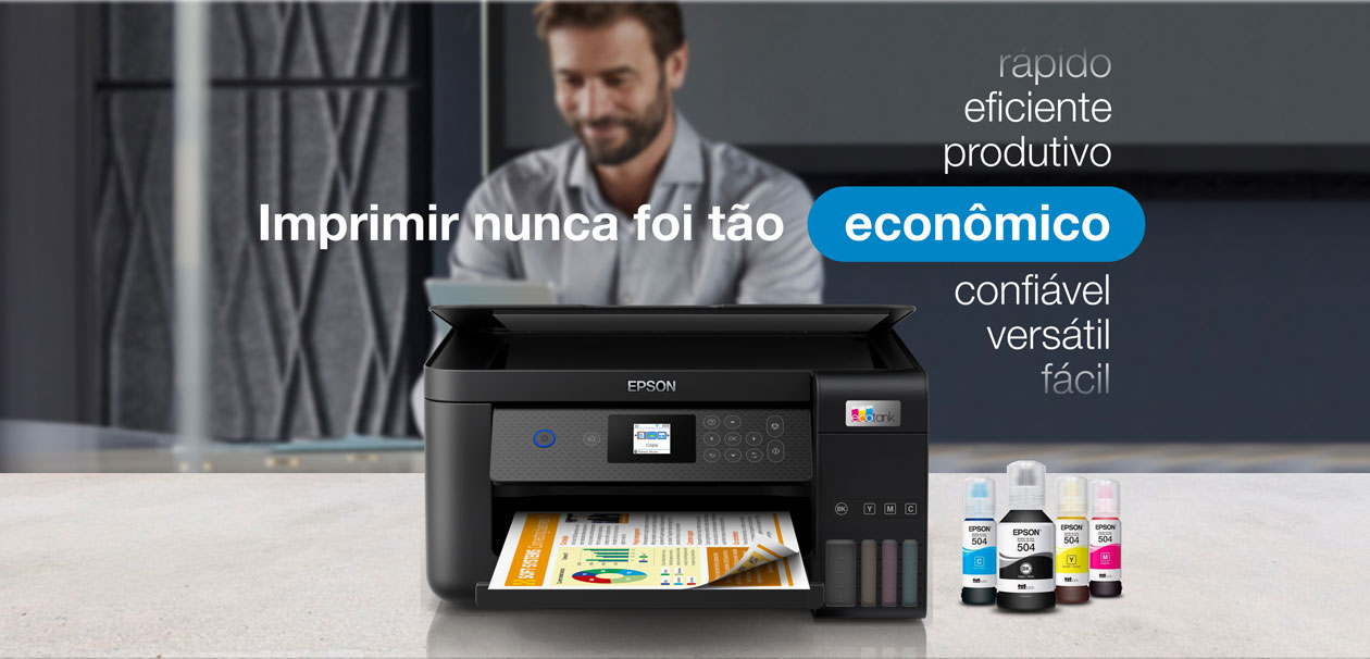 C11CJ63302, Impressora Multifuncional 3 em 1 Epson EcoTank® L4260, Impressoras jato de tinta, Impressoras, Para casa