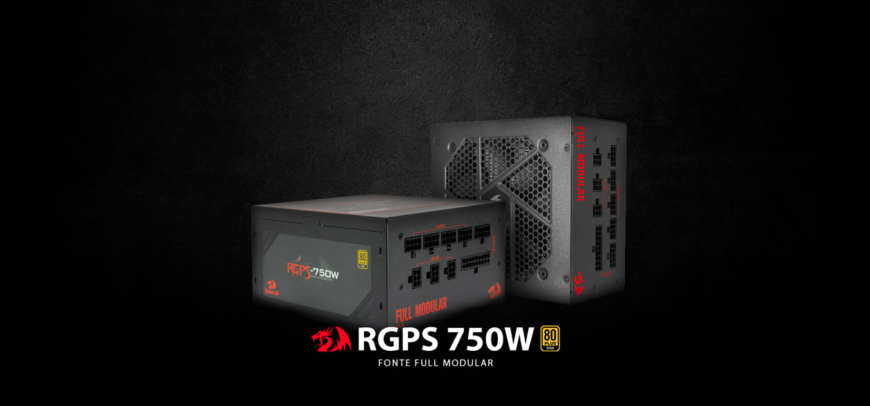 Fonte full modular RGPS 750W