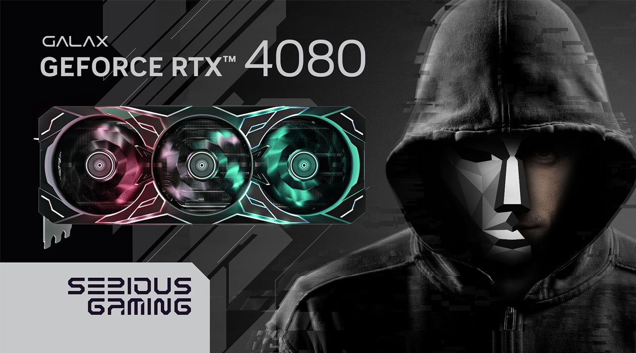 GALAX RTX 4080 16GB GDDR6X 256-bit SG OC Graphics Card