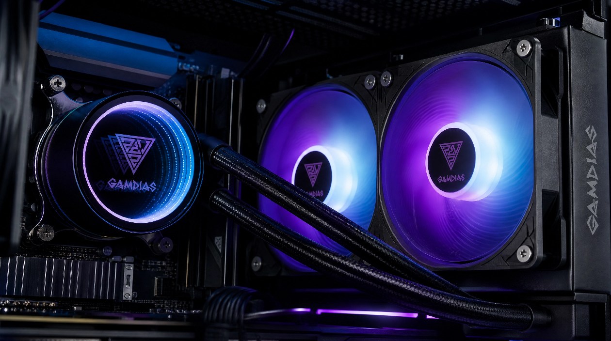 PC Gamer Bits Vortex 2025 - Memória DDR5 RGB e water cooler ARGB