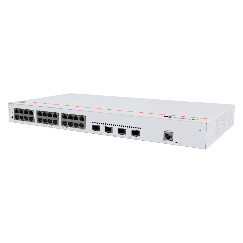 Huawei eKit S310-24T4Xi ? Conectores e detalhes das portas