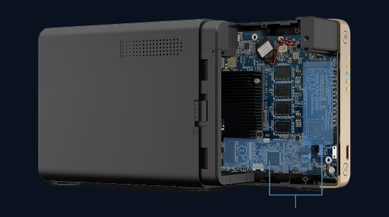 Portas dual 2.5GbE do NAS QNAP TS-264