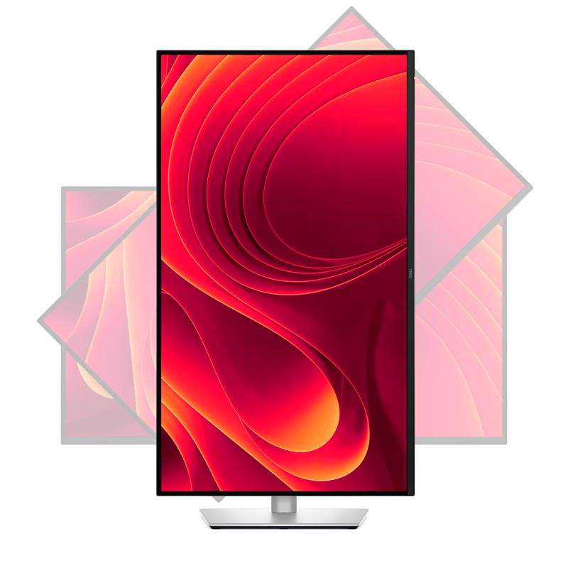 Rotação Pivot monitor Dell vertical