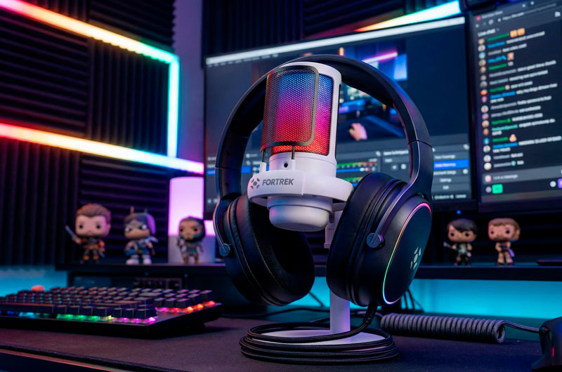 Microfone Gamer Fortrek MIC10