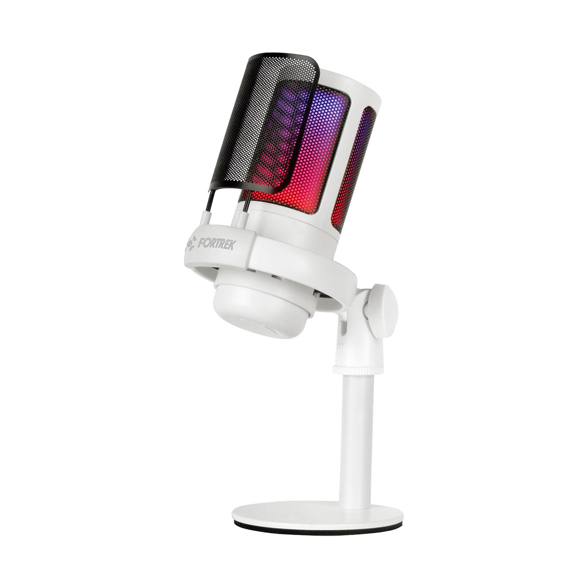 Detalhe de captação do Microfone Fortrek MIC10