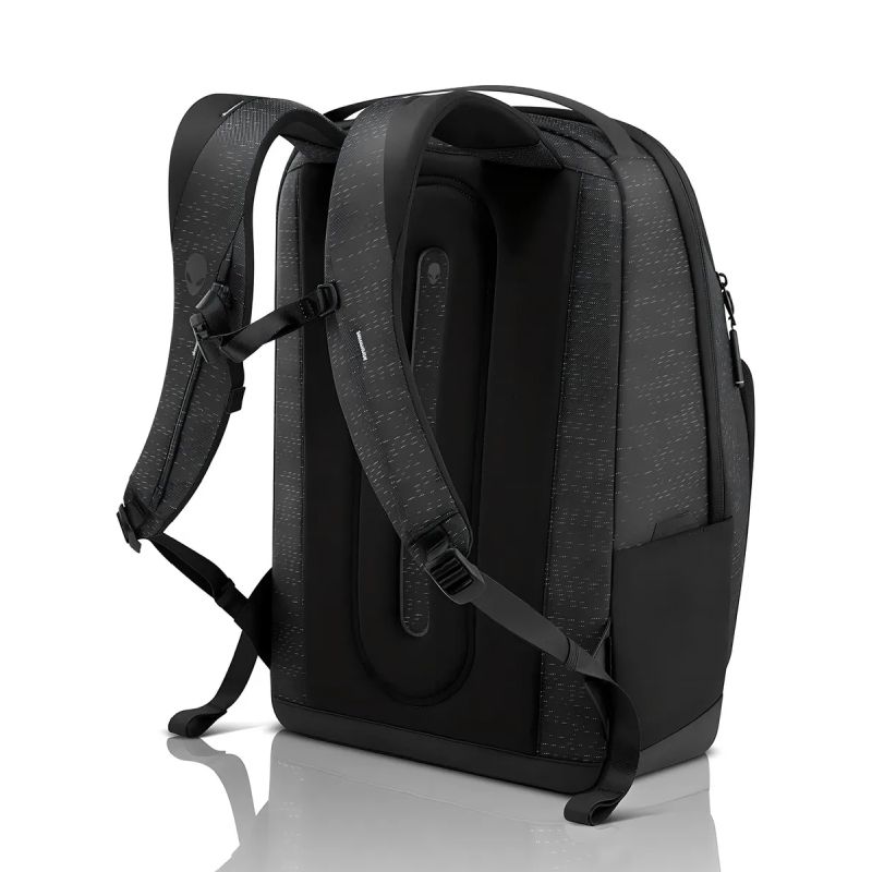 Estrutura resistente da Mochila Alienware