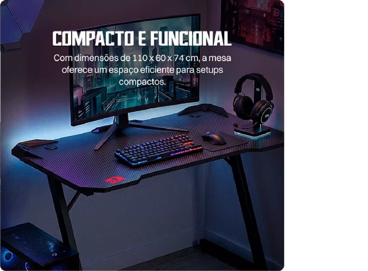 Detalhe do Tampo em Fibra de Carbono