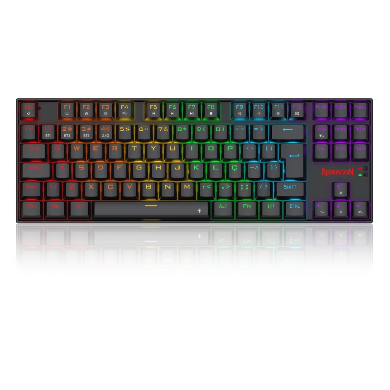 Teclado Mecânico Gamer Redragon Kumara Elite Preto