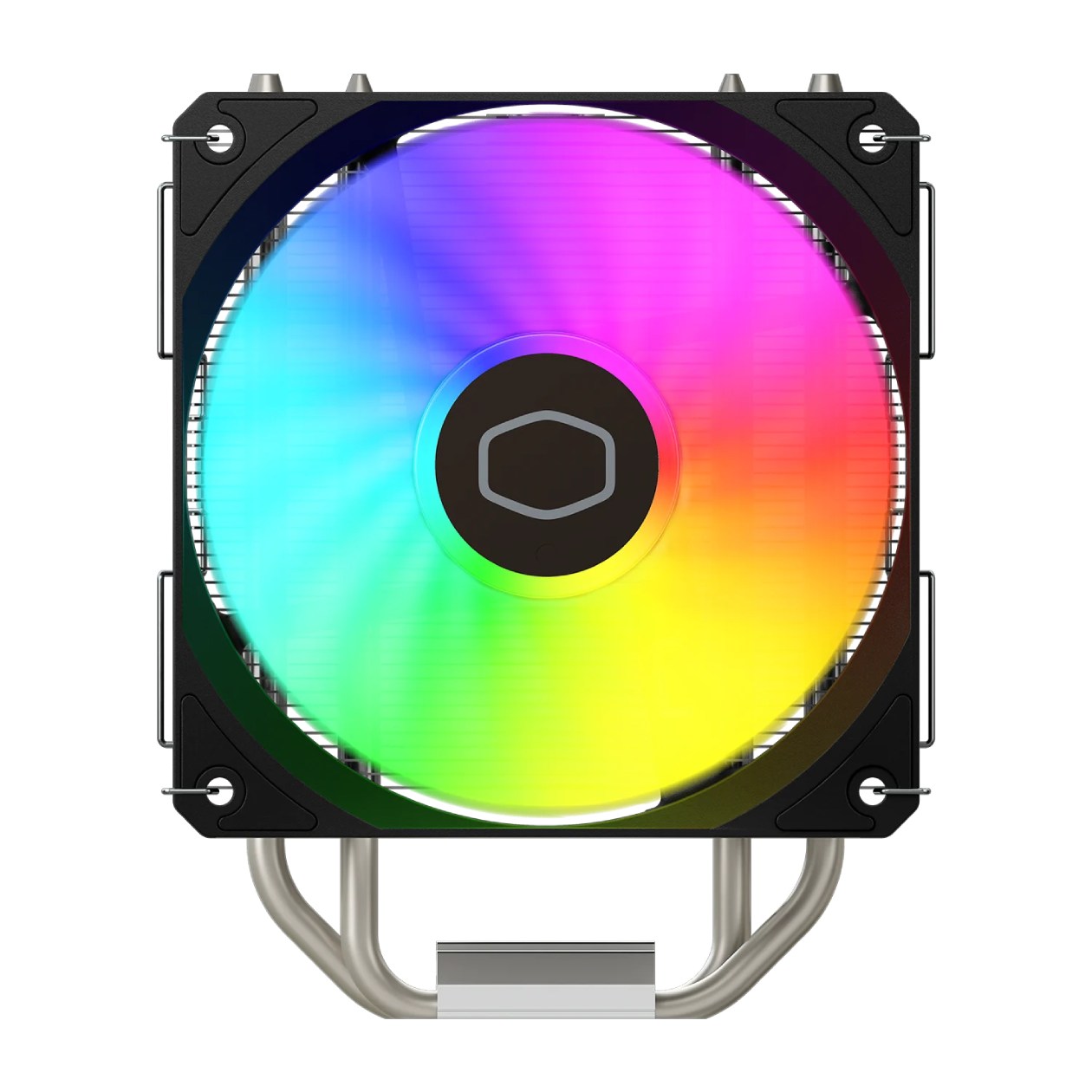 Detalhe dos 4 Heatpipes do Cooler Master Hyper