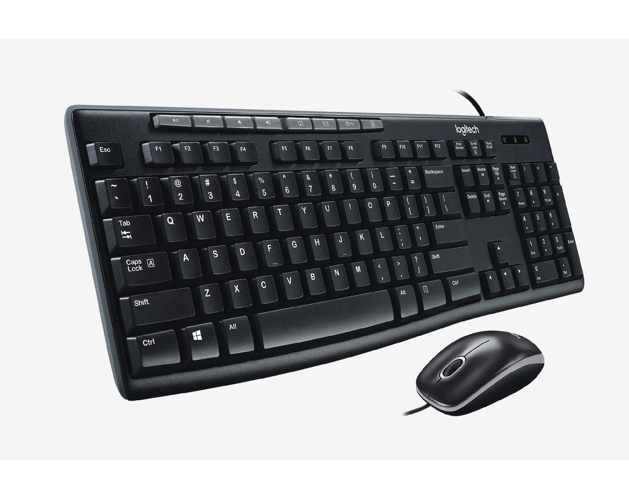 Teclado Logitech MK200 tamanho normal