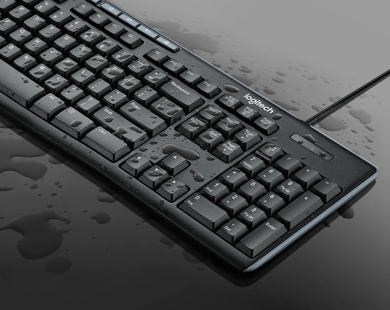 Mouse Logitech MK200 design ambidestro