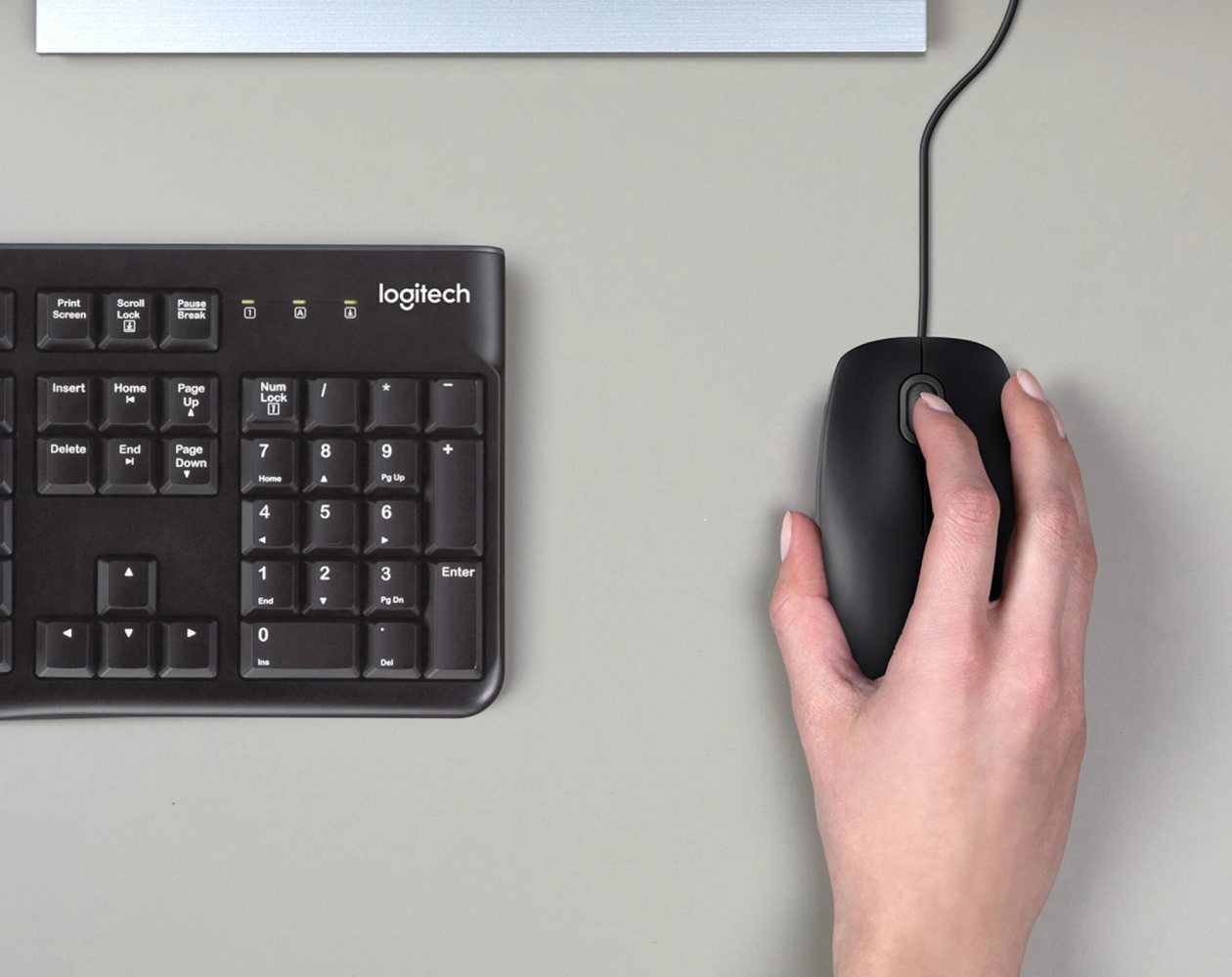 Conexão USB Plug and Play do MK200