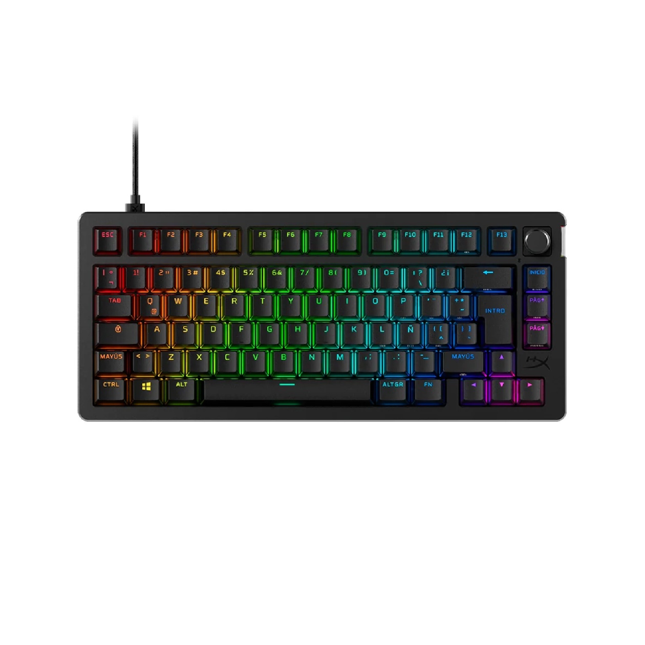 Teclado Mecânico Gamer HyperX Alloy Rise 75