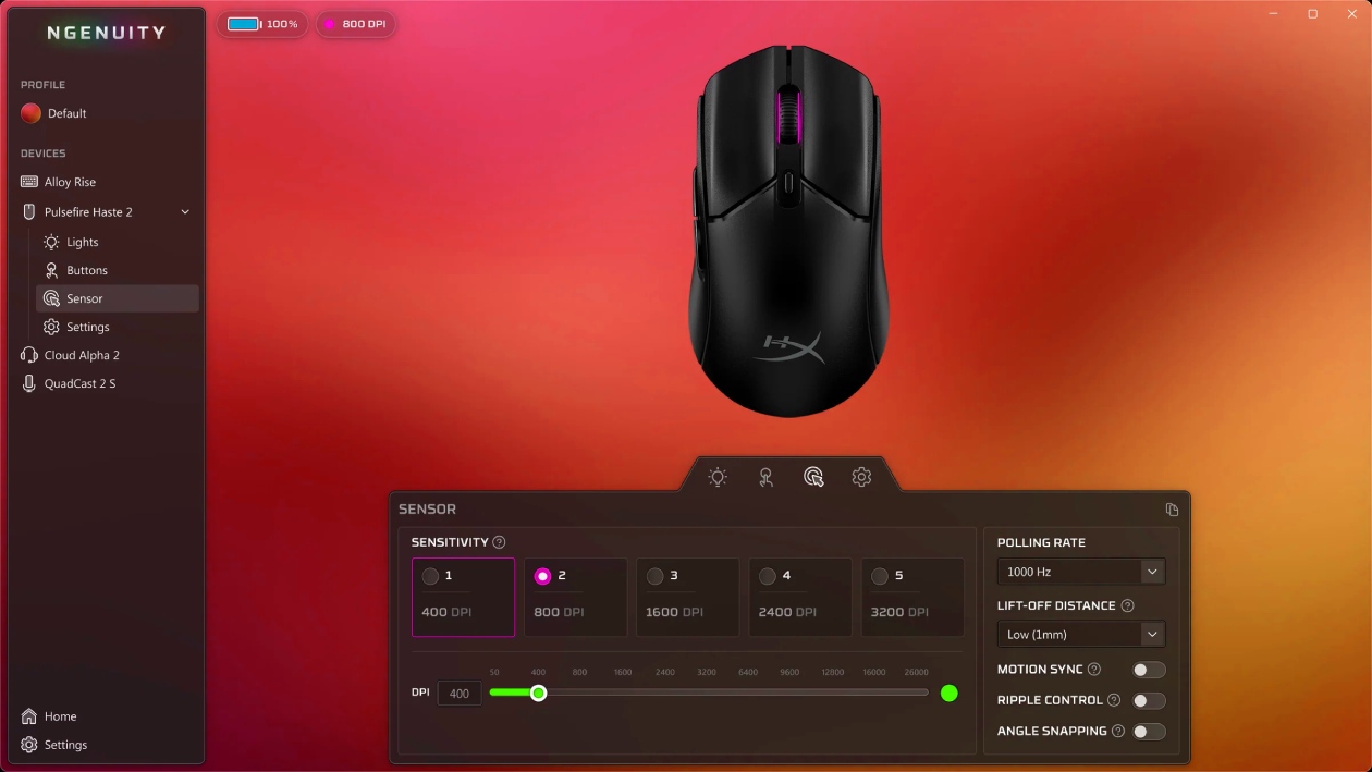 Software HyperX NGENUITY