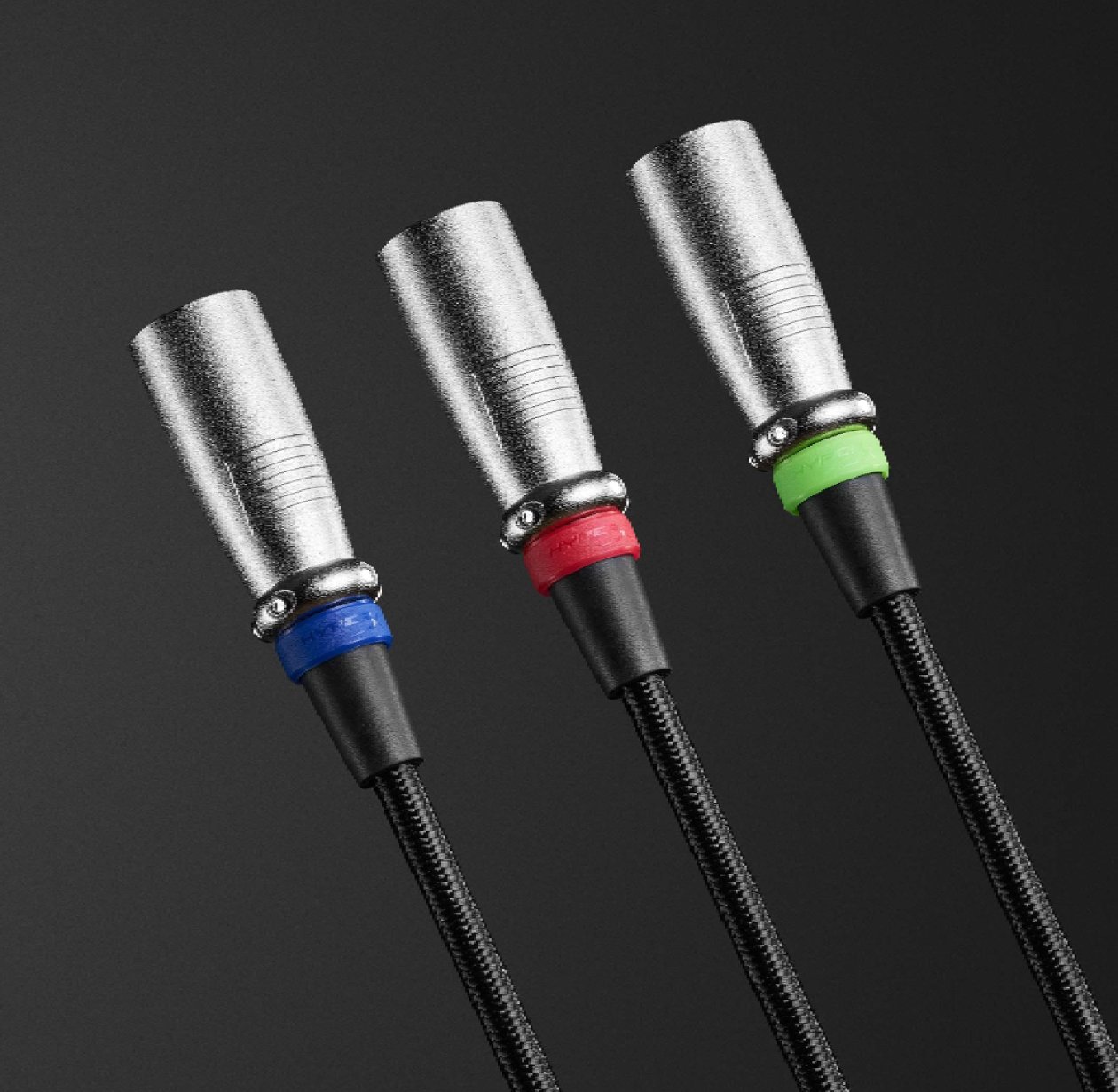 Conector de zinco fundido do cabo XLR HyperX