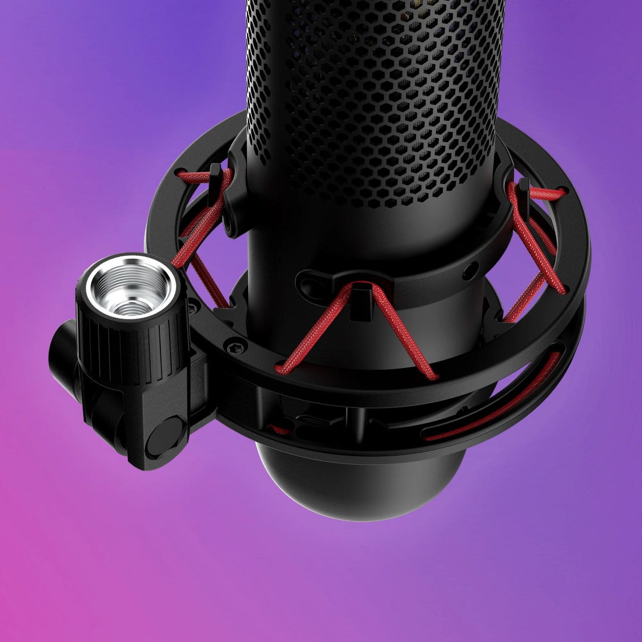 Controles físicos do filtro de 80 Hz e PAD do ProCast