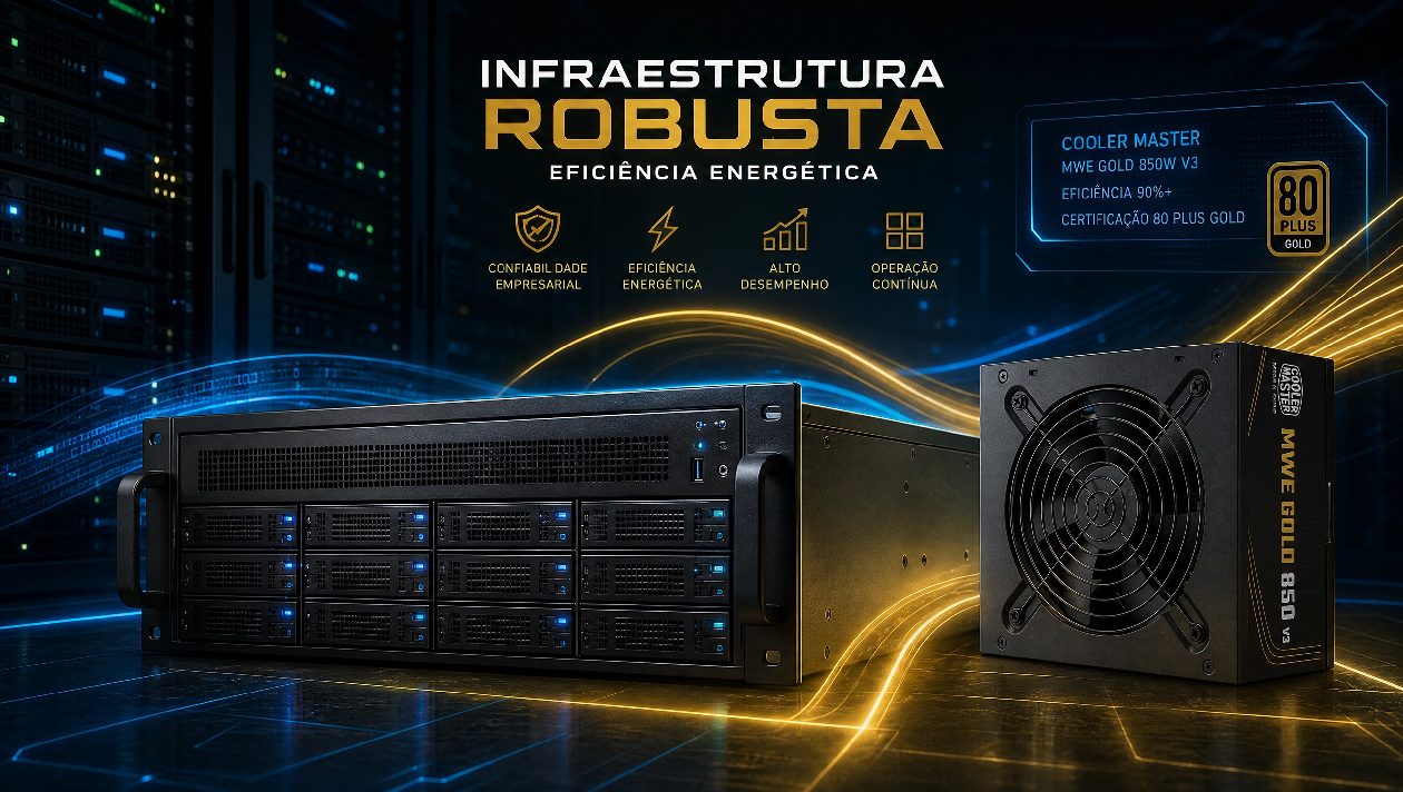 Gabinete Servidor Rack 4U