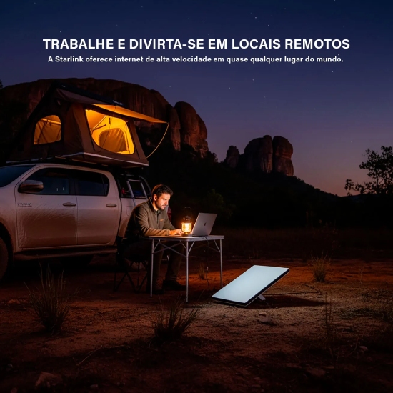 Starlink Mini resistência IP67