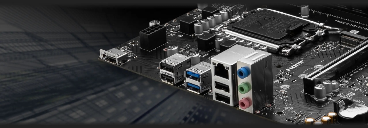 Slots PCIe da MSI H610M-S Pro