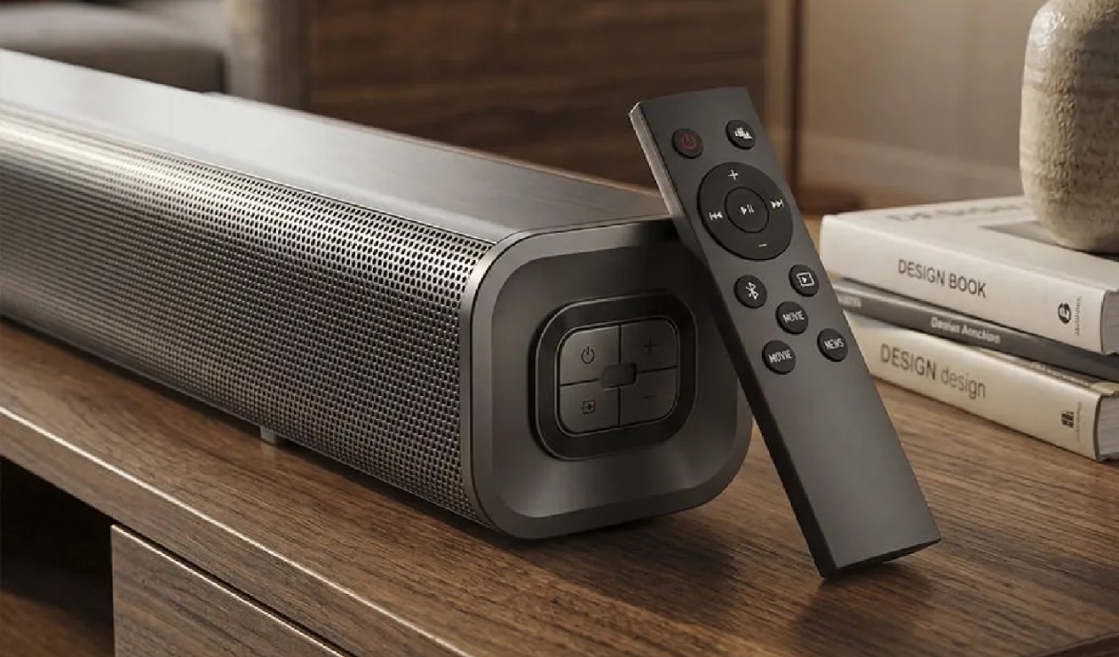 Duas formas de ajustar o som Soundbar Get