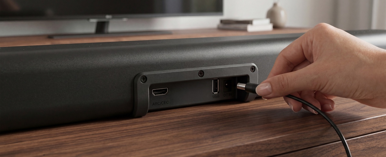 Conectividade Bluetooth e HDMI ARC