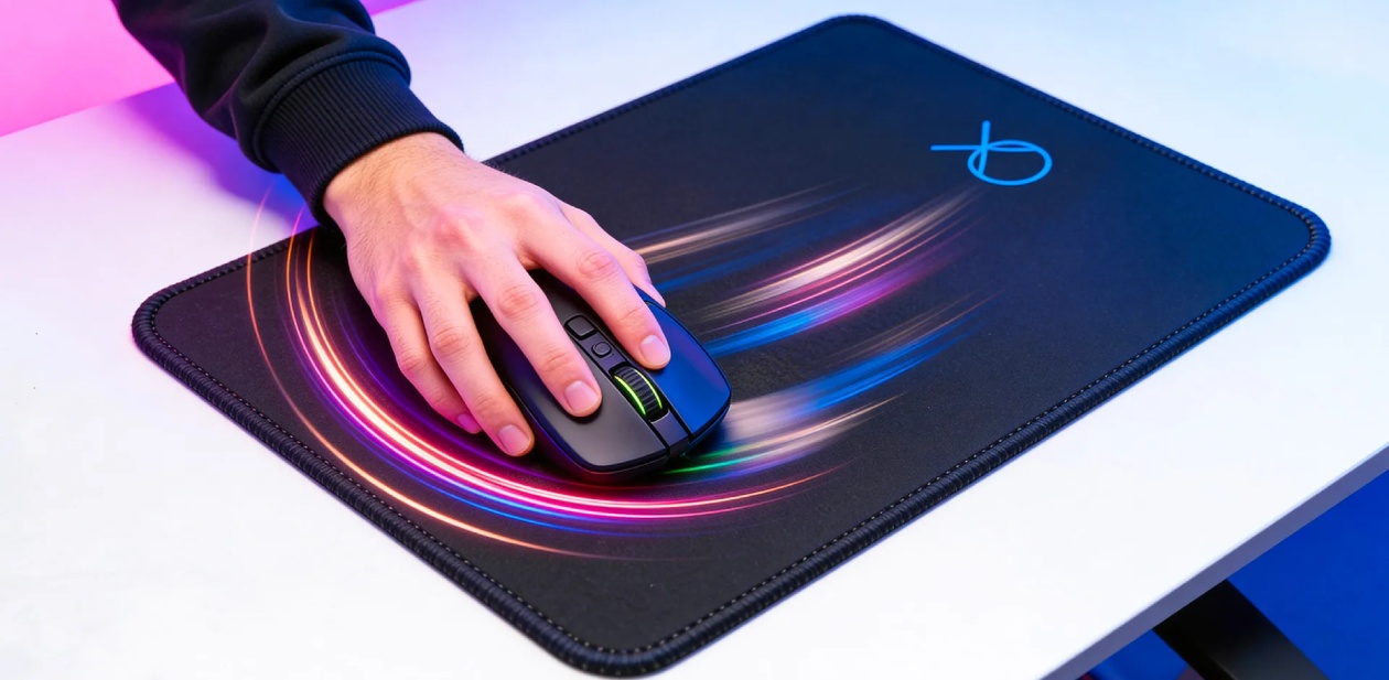 Superfície Speed do mousepad gamer Rush Ox Get