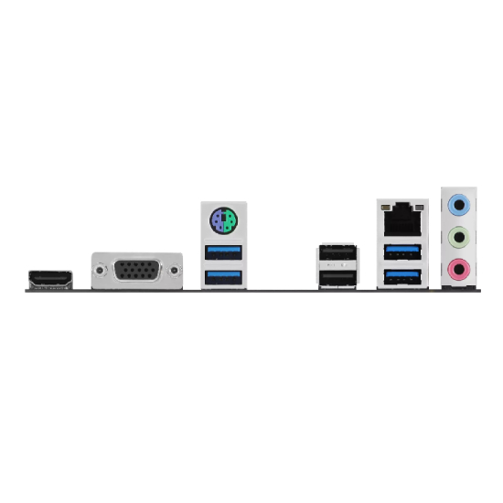 Portas I/O do painel traseiro Asus Prime A620AM-K
