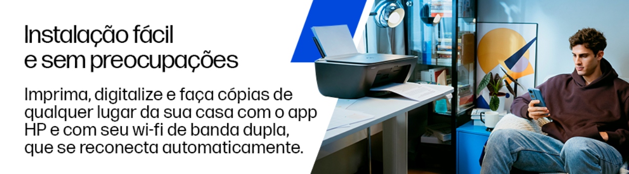 Design compacto HP DeskJet Ink Advantage 2975
