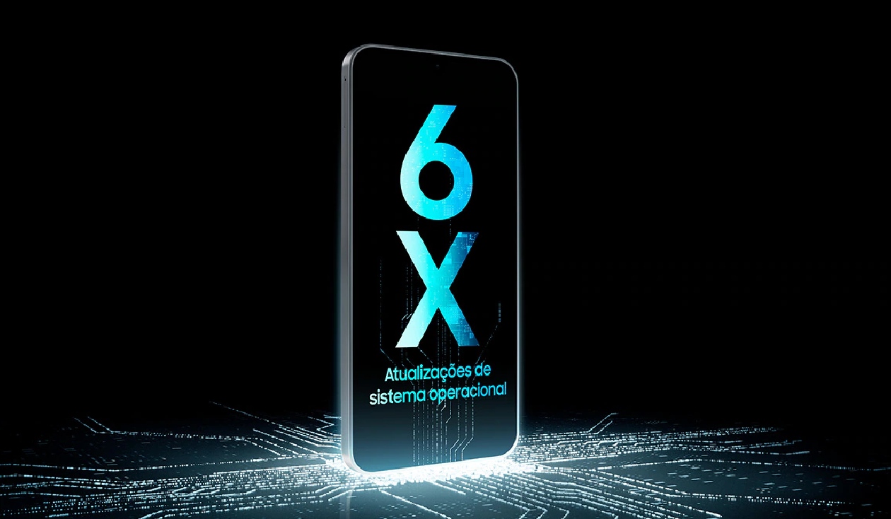 Tela Super AMOLED 6.7 do Galaxy A17