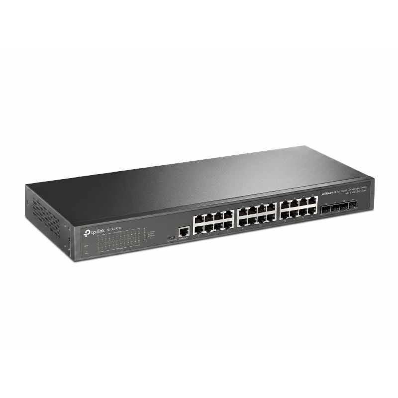 TP-Link TTL-SG3428X ? Painel traseiro e conectores