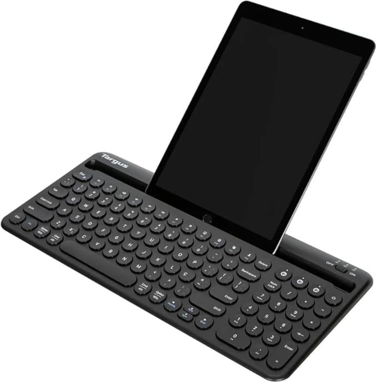 Teclado Targus AKB867 com Apoio para Tablet e Smartphone