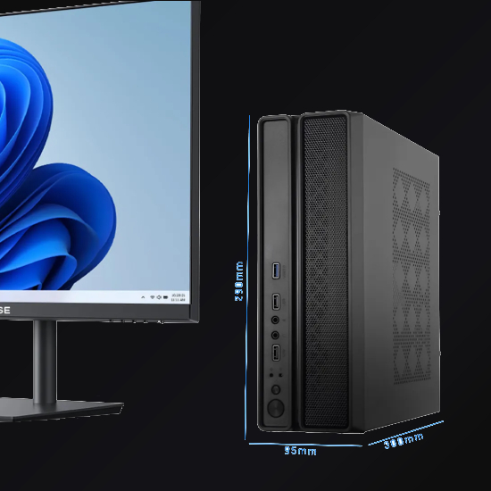 Frontal mesh Bluecase Slimdesk