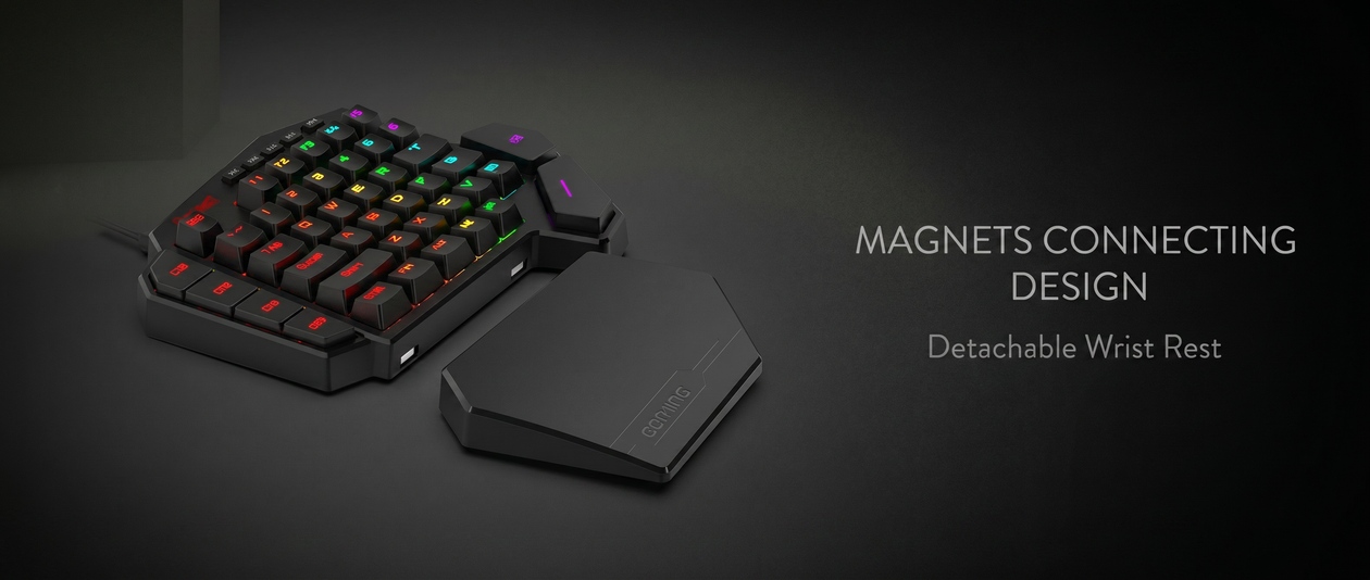 Polling Rate 8000Hz e Rapid Trigger do Redragon DITI K585