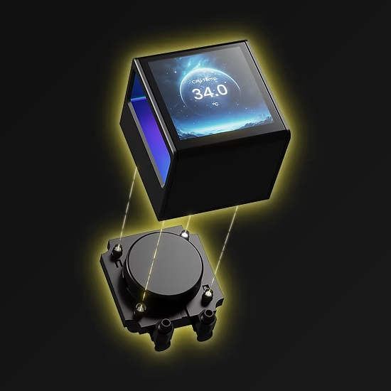 Fans RGB otimizadas para radiadores