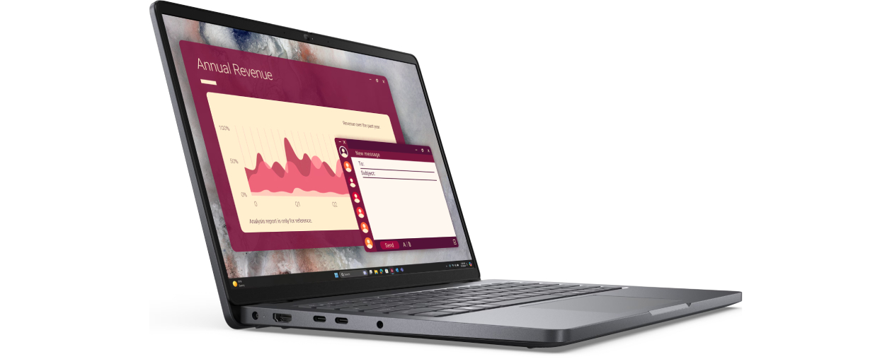 Notebook Dell Pro 14 PC14250 tela 14 polegadas Full HD Plus IPS