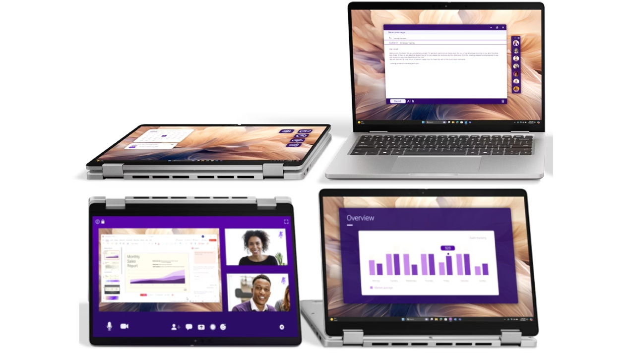 Dell Pro 14 PB14250 Plus portas Thunderbolt 4 USB-C conectividade
