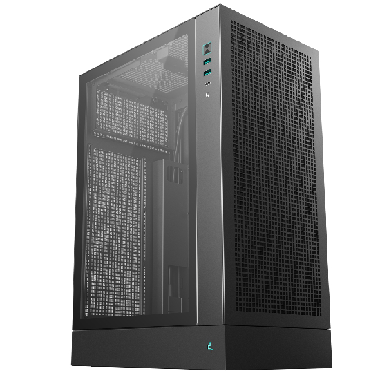 Gabinete Gamer DeepCool CH170 Plus Mini-ITX Preto