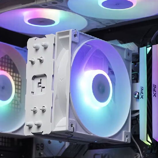 DeepCool AG400 WH ARGB V2 ventilador 120mm rolamento hidrelétrico performance