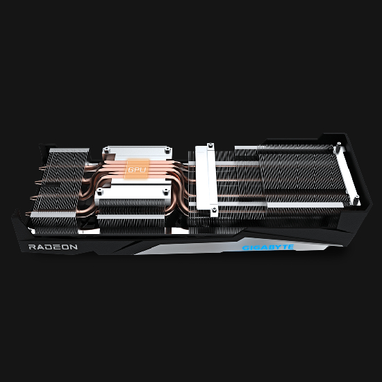 Tubos de calor em cobre com toque direto no chip da GPU