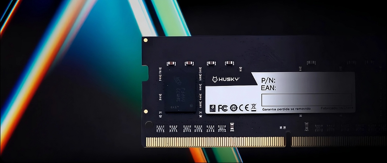 Memória SODIMM Husky 8GB DDR4 2666MHz para notebook com capacidade para multitarefa