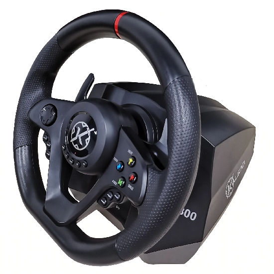 Volante Kalkan G300 Pro Racing compatível com PS4, Xbox, Switch e PC